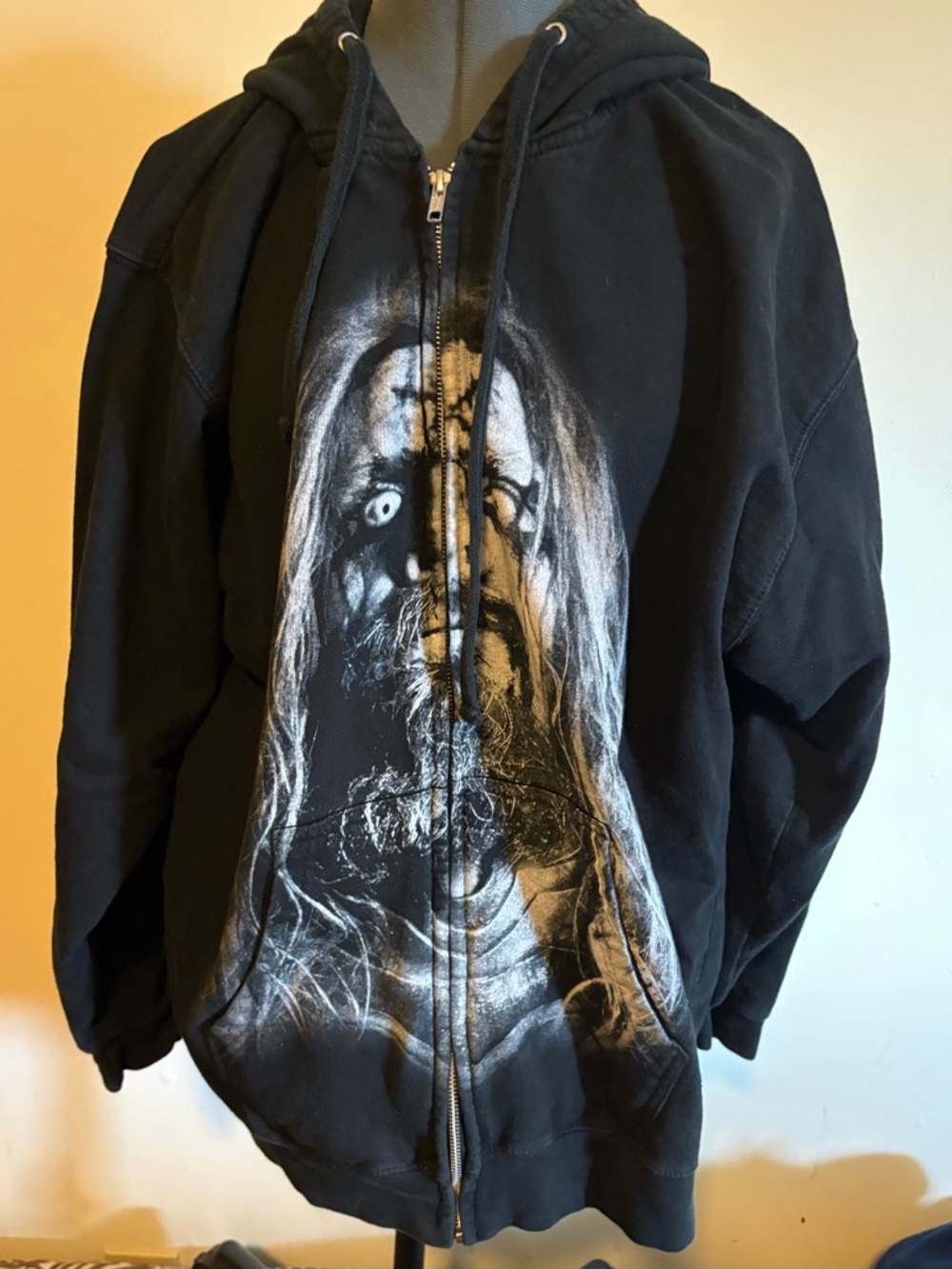 Rob Zombie zip up graphic hoodie - Picture 2 of 4